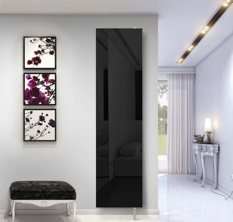 Поворотный шкаф в черном стекле Drive SP Черный_3