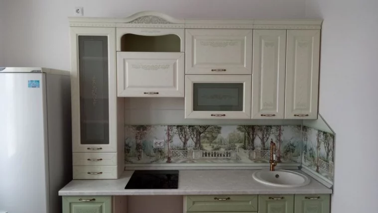 Стеновая панель высокоглянцевая СП 14 Оливия_3