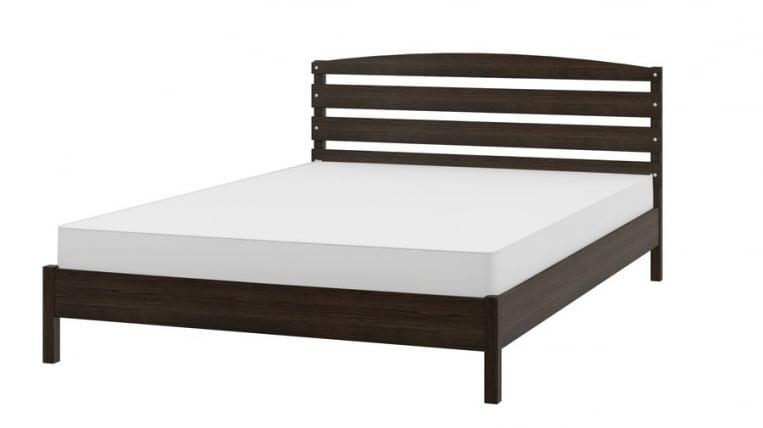 Кровать из массива Камелия-1 200х90 Венге_1