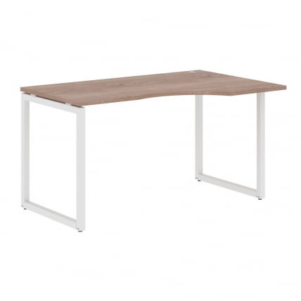 Стол письменный правый XTEN-Q XQCET 149 R Дуб Сонома Белый_0