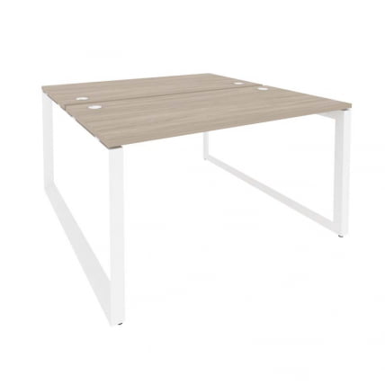 Рабочая станция на О-образном м/к ONIX O.MO-D.RS-2.3.7 Дуб Аттик/Белый_0