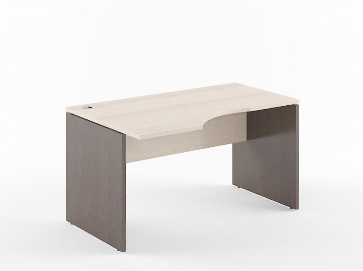 Стол письменный левый XCET 169 L Бук Тиара/Рено_0