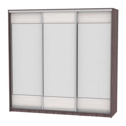 Шкаф-купе B-230х235х60-3(ЯАТ-ЯАС-D8D8D8)_0