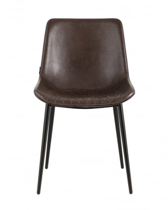 Стул Деймон экокожа Коричневый_2