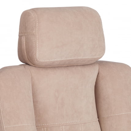 Кресло OXFORD хром флок , бежевый, 7_8