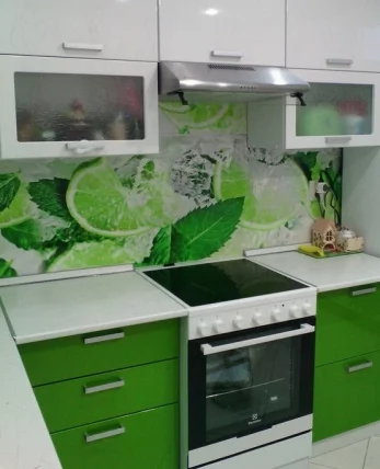 Глянцевый фартук (КОМПОЗИТ) KM 19_1