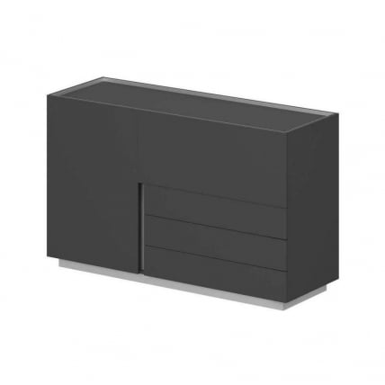 Шкаф правый Oliver OL-20-14.OS.OS.OS.R Оникс серый_0