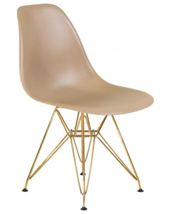 Стул обеденный ДОБРИН ДСР (ножки золотые, цвет бежевый (ГР-03)) 4 шт / DOBRIN DSR (GR-03))_2