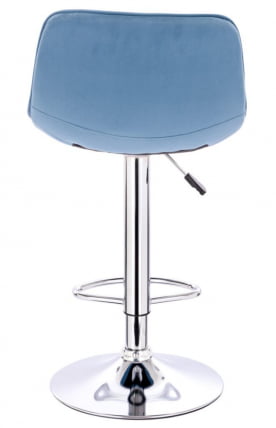 Барный стул Everprof Cooper Ткань Голубой_3