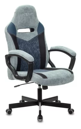 Кресло игровое Бюрократ VIKING 6 KNIGHT BL FABRIC Синий_0