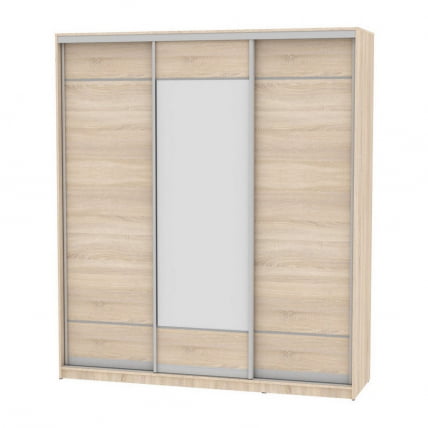 Шкаф-купе Б-220х200х60-1(ДСС-Д7Д8Д7) / B-220х200х60-1(ДСС-D7D8D7)_0