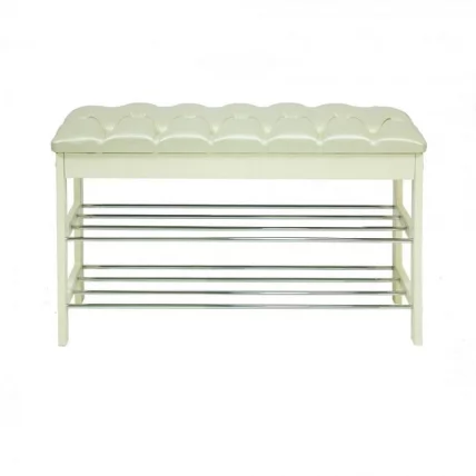 Банкетка Грейс Молочный дуб Слоновая кость_1