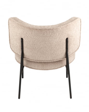 Кресло District Lounge букле Капучино_3