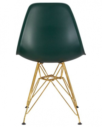 Стул обеденный ДОБРИН ДСР (ножки золотые, цвет тёмно-зеленый (Г-13)) 4 шт / DOBRIN DSR (G-13))_5