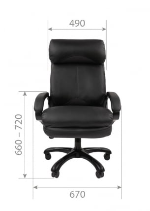 Кресло руководителя CHAIRMAN 505 NEW экокожа Бежевый_5