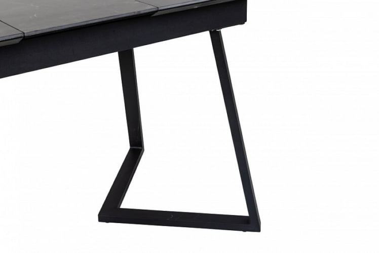 Стол Роналдо раздвиж. 120-160 Темный мрамор/Бабочка_7