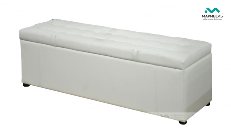 Пуфик «Дуэт» 1200 мм Кожа Terra 118_0