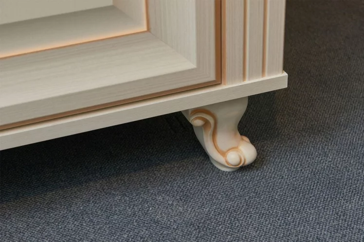 Комплект мебели для спальни Марлен №7 Кремовый белый Патина_3