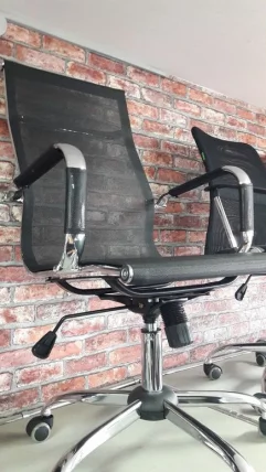 Кресло руководителя Riva 6001-1 S Черный (Б)_0