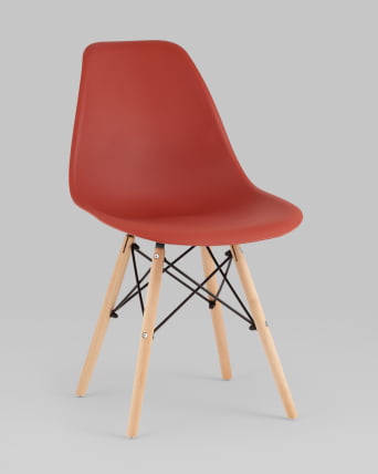 Стул Еамес Стйле ДСВ терракотовый 4 шт. комплект (разборный каркас) / Eames Style DSW_2