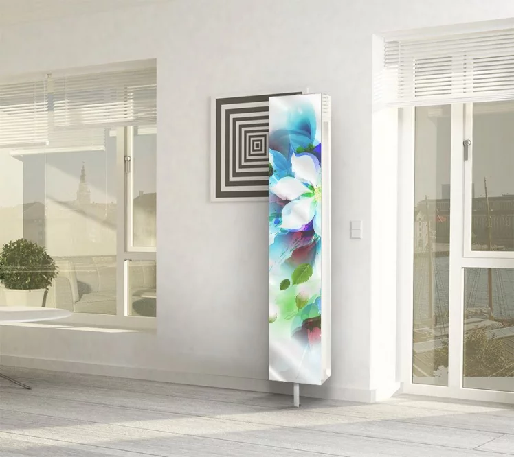 Поворотный зеркальный шкаф Zoom Art Белый_7