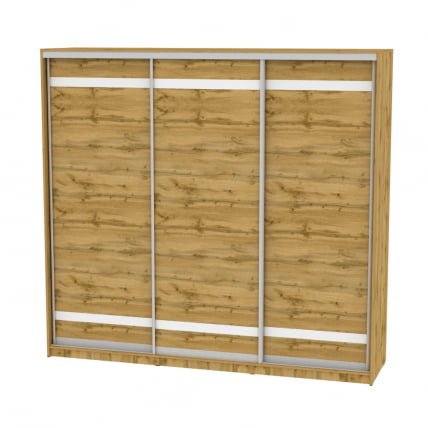 Шкаф-купе Б-230х235х60-2(ДВ-Д9Д9Д9) / B-230х235х60-2(ДВ-D9D9D9)_0