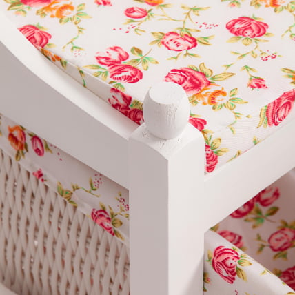 Обувница с 2-я корзинами Сеcрет Де Маисон РИМИ ( мод.ТТ-БХ003 ) МДФ+Павловния, 80*33*47, Белый (Вхите) / Secret De Maison RIMI mod.TT-BH003 (White)_5