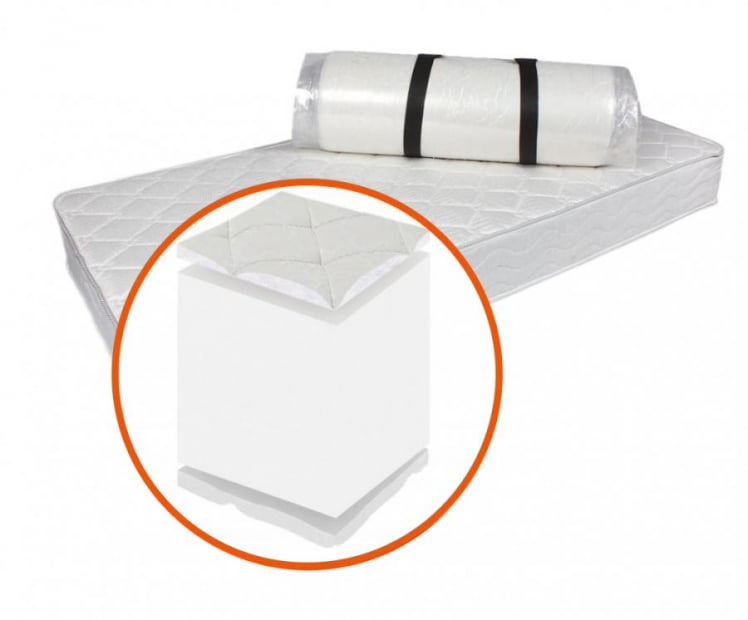 Матрас в скрутке ППУ 16 ZAСоня (Berhouse) Размер: 800х1800 мм_0