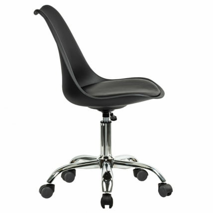 Офисное кресло BRABIX Eames MG-310 CH экокожа Черный_3