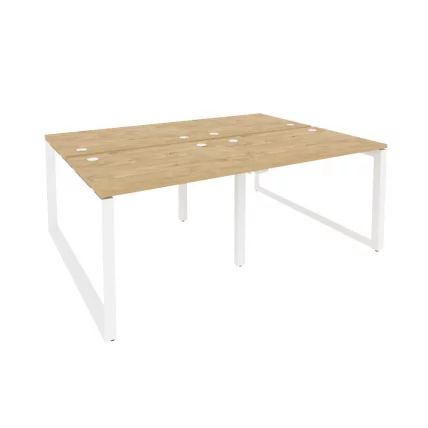 Рабочая станция на О-образном м/к ONIX O.MO-D.RS-4.1.7 Тиквуд Светлый/Белый_0