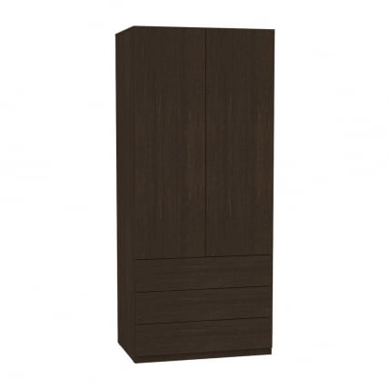Шкаф распашный R-198х90х45-4-PO(Венге)_0