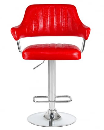 Стул барный DOBRIN CHARLY (красный крокодил) 2 шт_6