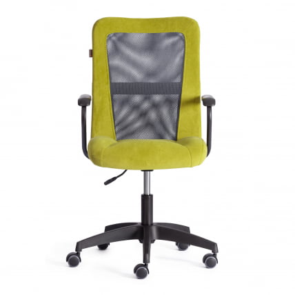 Кресло STAFF флок/ткань, олива/серый, 23/W-12_4