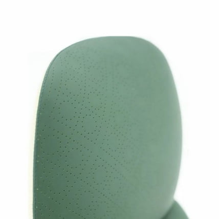 Эргономичное компьютерное кресло руководителя Eureka OC21 Paulo (Nappa кожа), зеленое_7