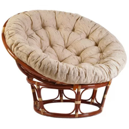 Кресло Папасан 23/01 молочный шоколад_0