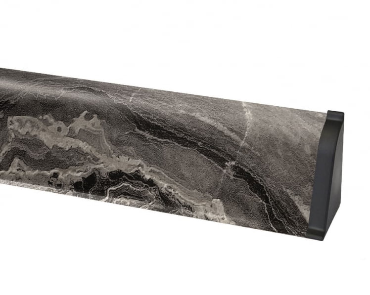 Плинтус с заглушками ПЛ 124.1.300 Паладина_0