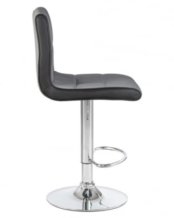 Стул барный ДОБРИН CАНДЙ (светло-серый-черный) 2 шт / DOBRIN CANDY_2