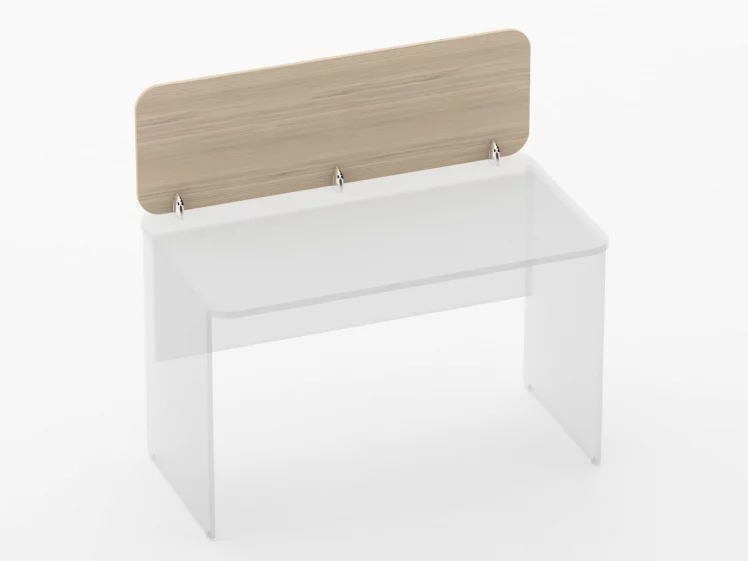 Экран разделительный прямой Glassy 5.14.12 Венге_0