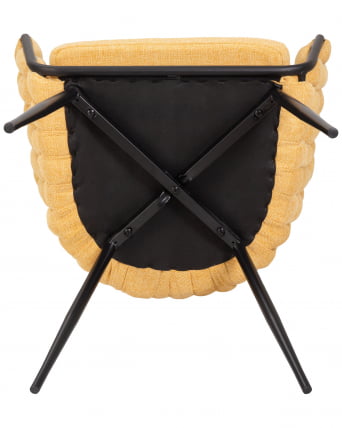 Стул обеденный DOBRIN MATILDA Желтая ткань LAR 275-8_9