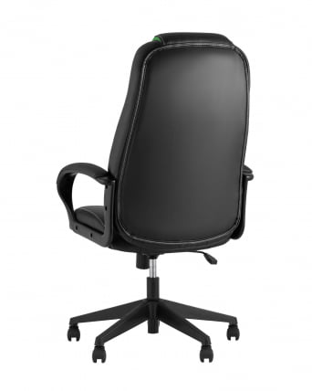 Геймерское кресло TopChairs ST-CYBER 8 черный/салатовый_5