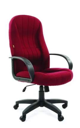 Кресло руководителя CHAIRMAN 685 TW-13 Бордовое_0