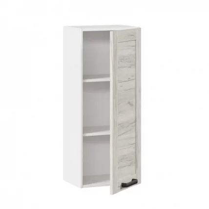 Шкаф кухонный 400 высокий Винченца ЛД 234.420.000.035 Белый Дуб Крафт белый_1