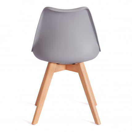 Стул TULIP (mod. 73-1) дерево/пластик/экокожа, 47,5x55x80 см, серый_3