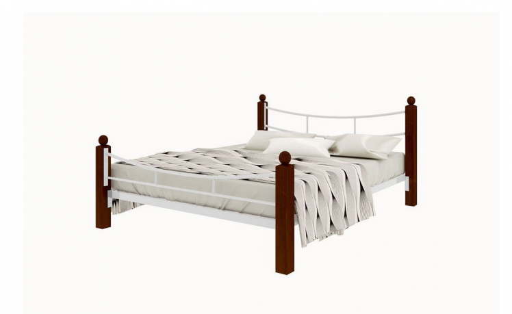 Кровать София Lux plus 1600х1900 Белая_0