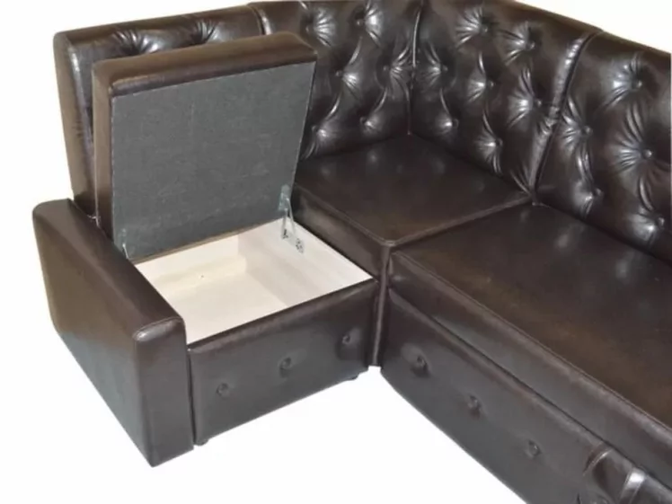 Диван угловой раскладной Зефир Комбинация 1 Остин Умбер_2