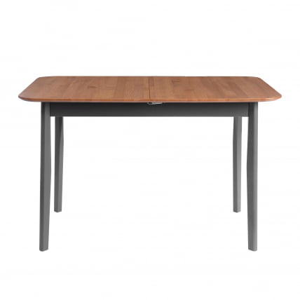 Стол Соната Люкс раздвижной/Sonata Lux extension table массив сосны, антик /графит, 120-(150)х75х73 см_5