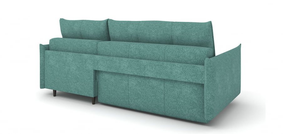 Диван Каролина  угловой универсальный ткань Lamb slate (1600*2260*930) Синий, 2106399/51841/7_4