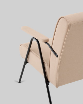 Диван Эндино Д рогожка бежевый_6