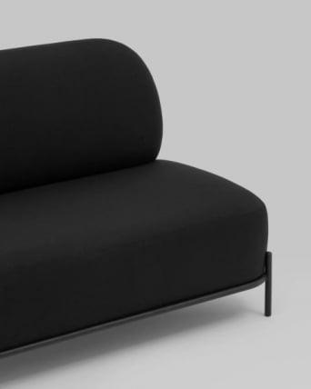 Диван Стоун рогожка черный_4