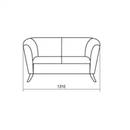 Диван двухместный Карр 2Д Art-vision 102_2